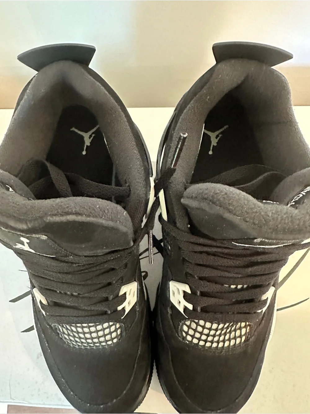 Air Jordan 4 Retro GS 'White Thunder' 7Y